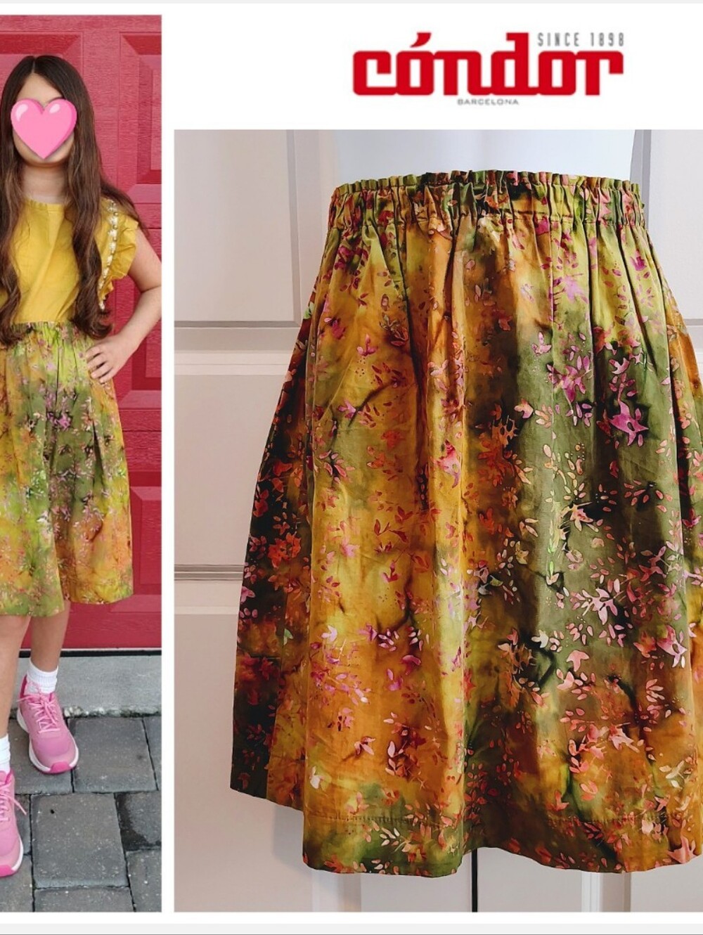 RARE Condor-CND Batik Forest Skirt (Spanish Brand)